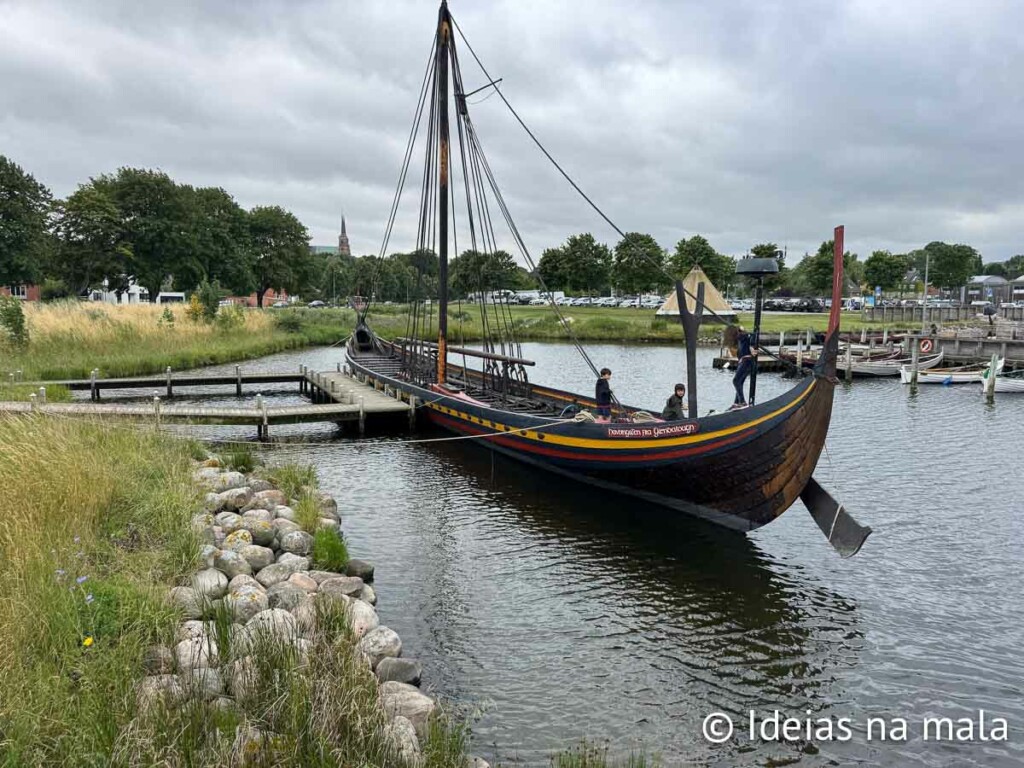 como é visitar o Museu Viking em Roskilde na Dinamarca
