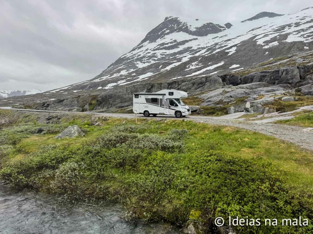 Motorhome categoria Confort Plus alugado na Noruega