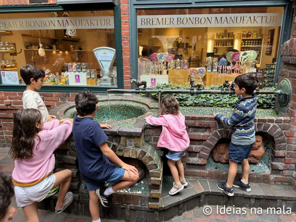 Böttcherstraße, um dos bairros mais lindos de Bremen na Alemanha