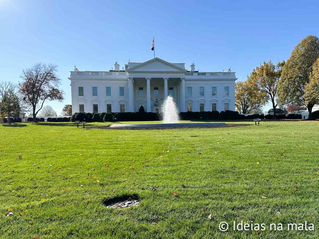 The White House: vistas do nosso passeio de bicicleta