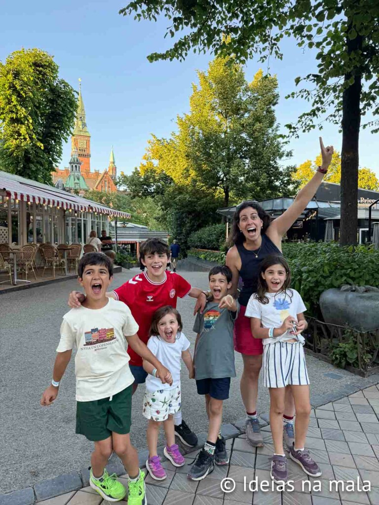 Tivoli park em Copenhague