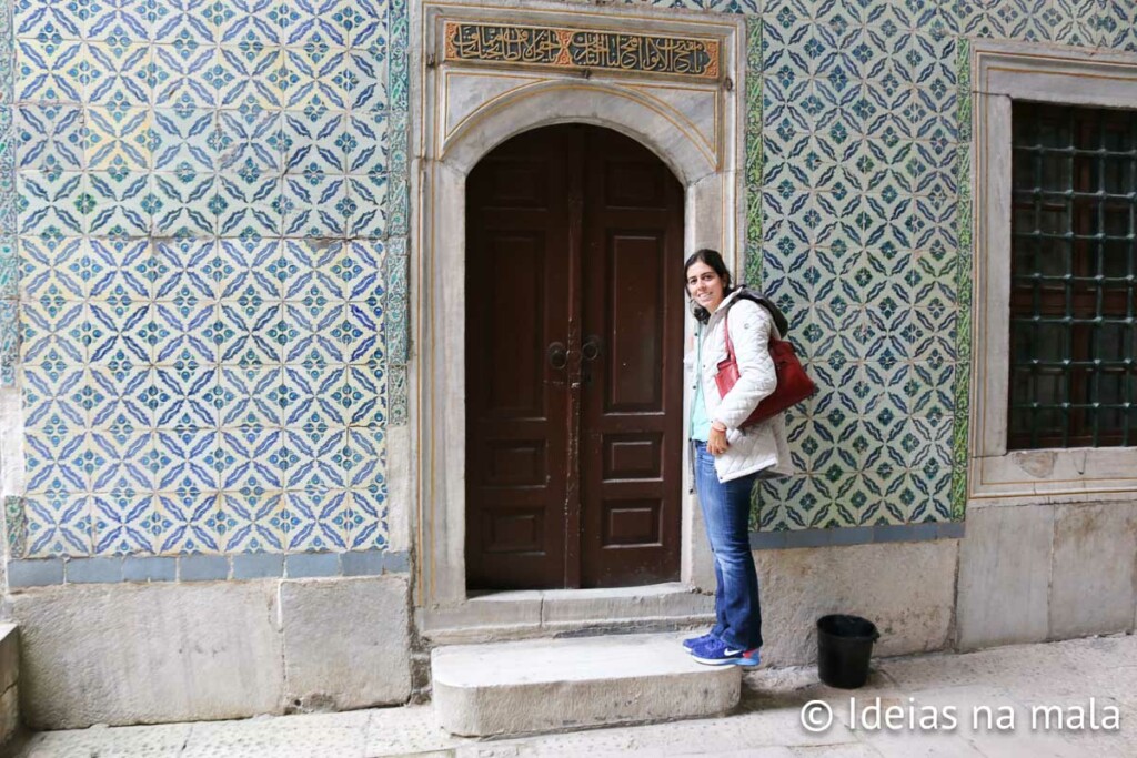 Topkapi Palace em Istambul na Turquia