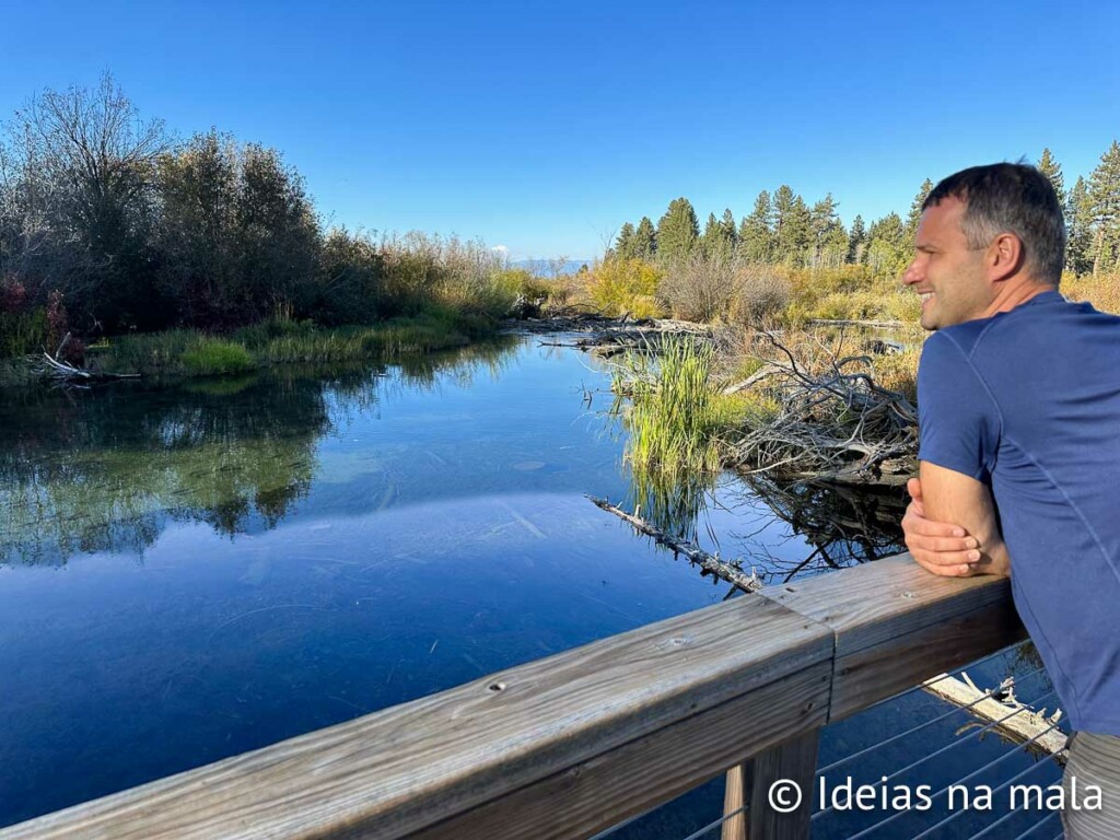 como é o clima de lake tahoe em outubro
