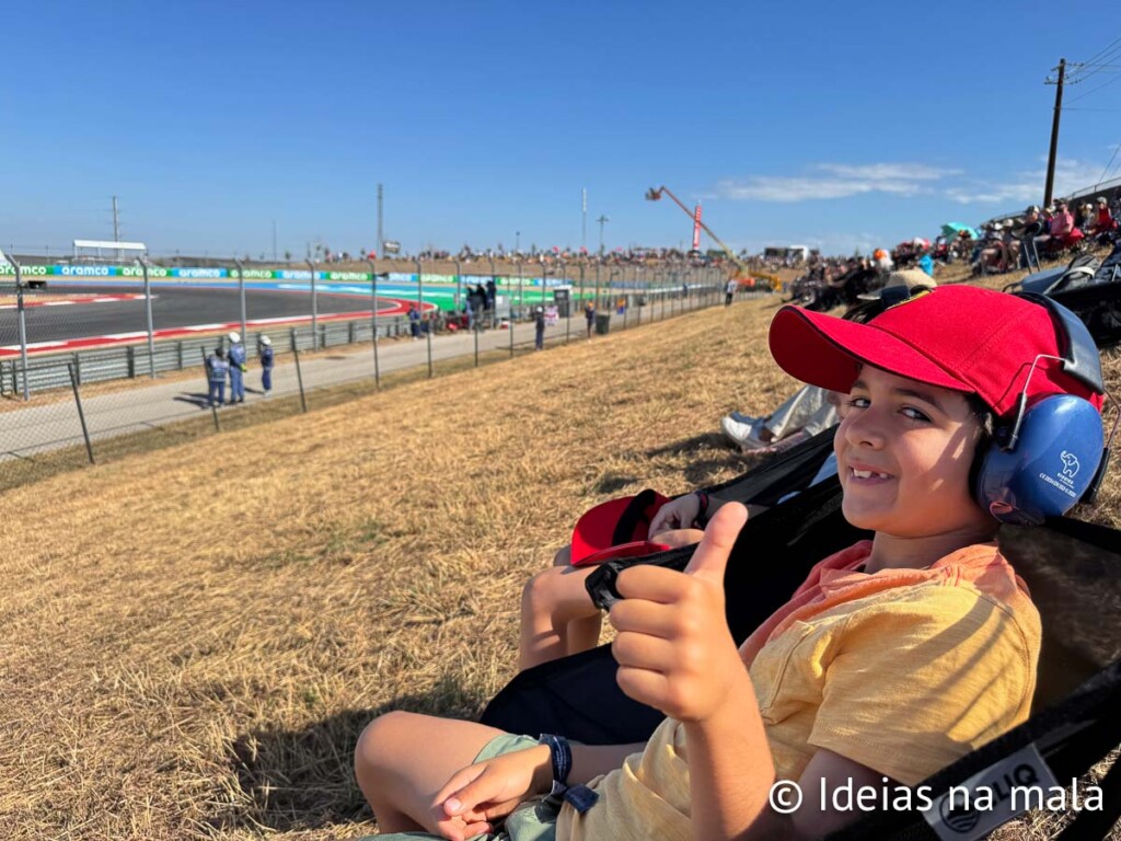 o que levar para o GP F1 EUA em Austin no texas