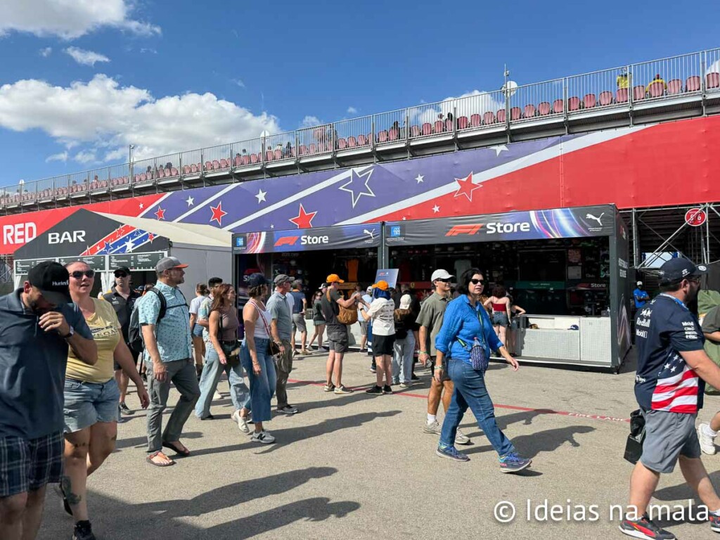 a comida é cara no GP de Austin?