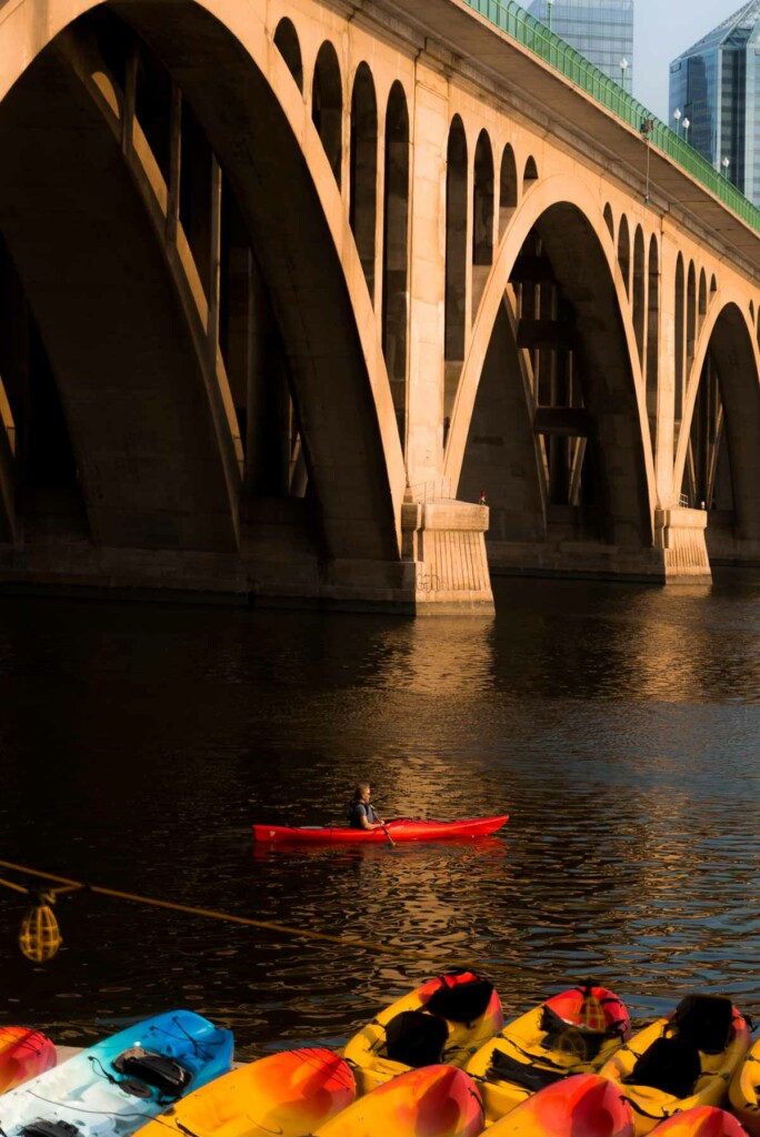 Passeio de Caiaque no Rio Potomac