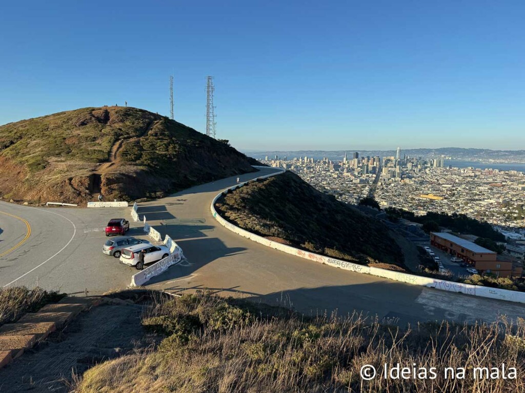 como chegar no twin peaks em san francisco