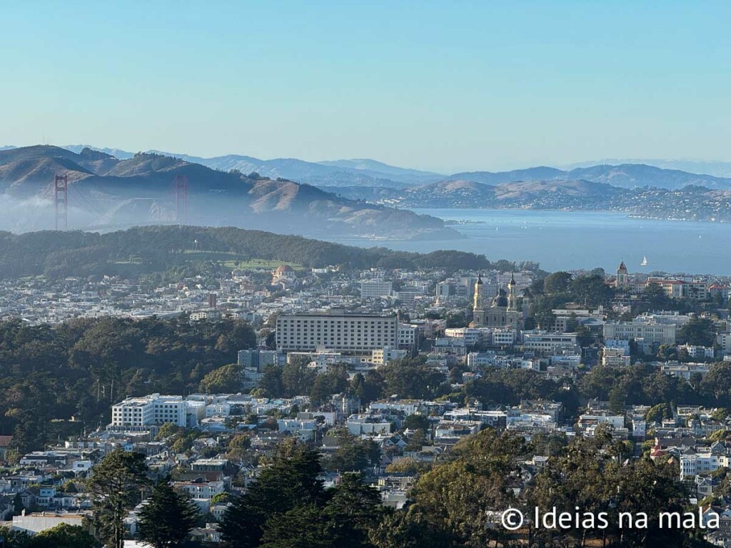como são as vistas do twin peaks