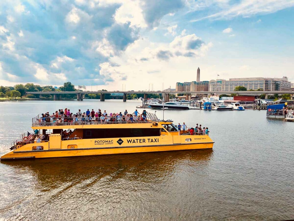 Water Taxi at The Wharf em roteiro Washington DC