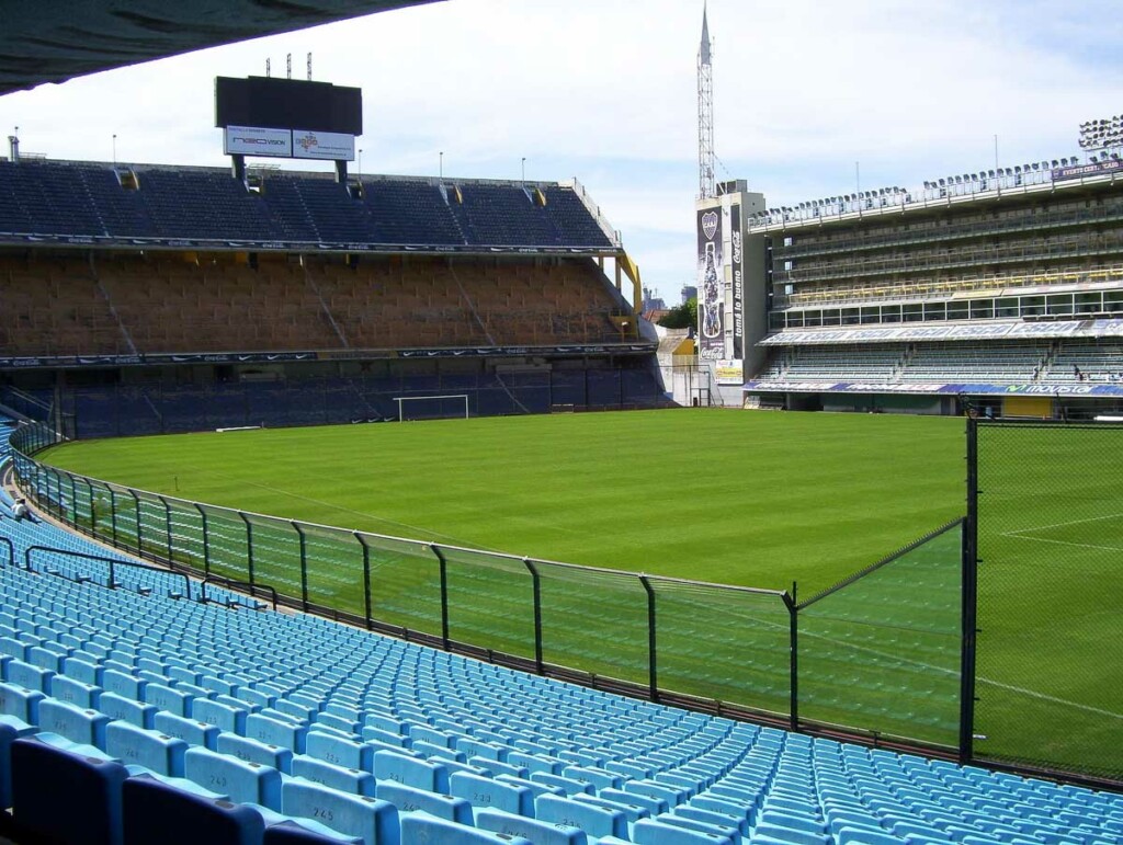 La bombonera Estadio Boca Juniors em buenos aires