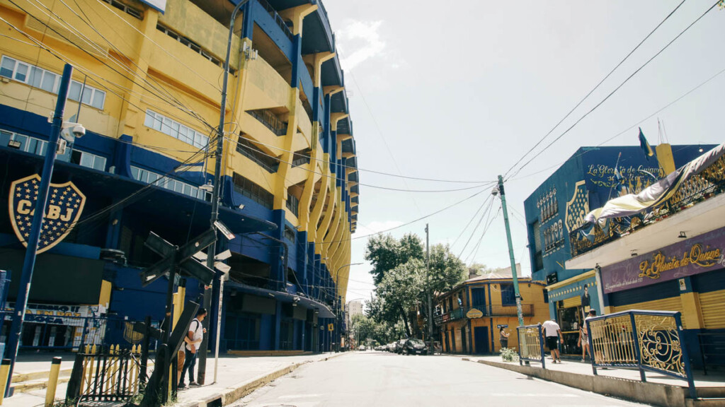 La bombonera Estadio Boca Juniors em buenos aires