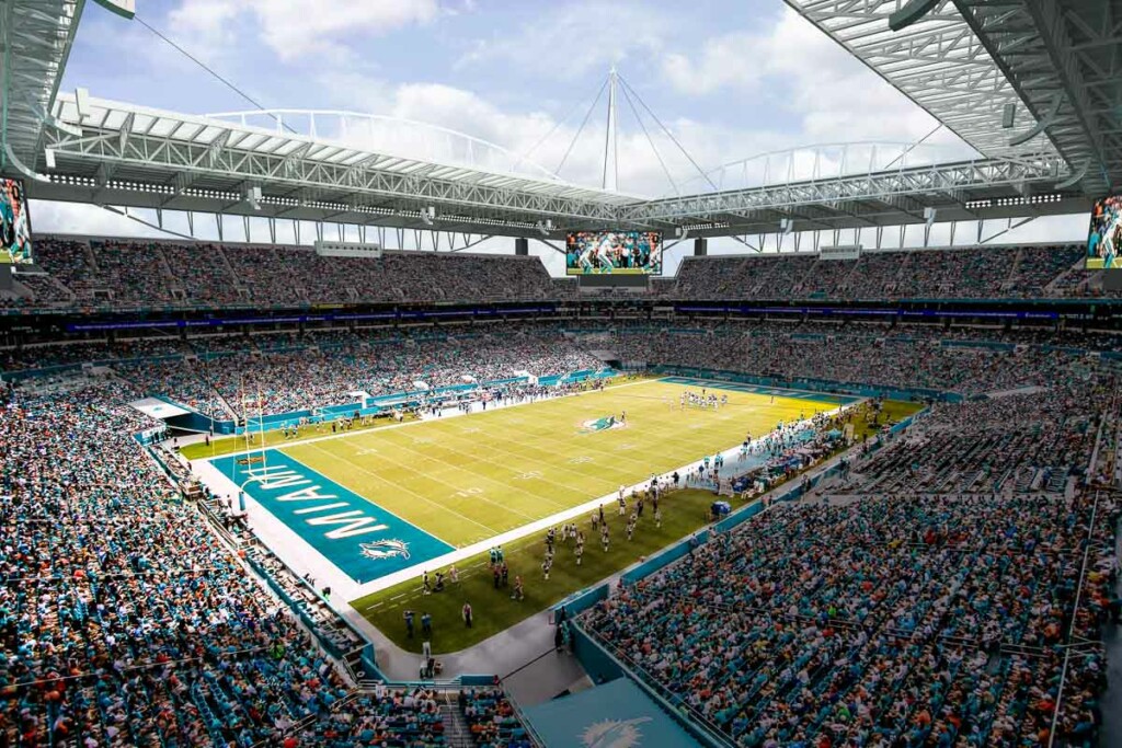Hard Rock Stadium - o estádio da Copa do Mundo em Miami