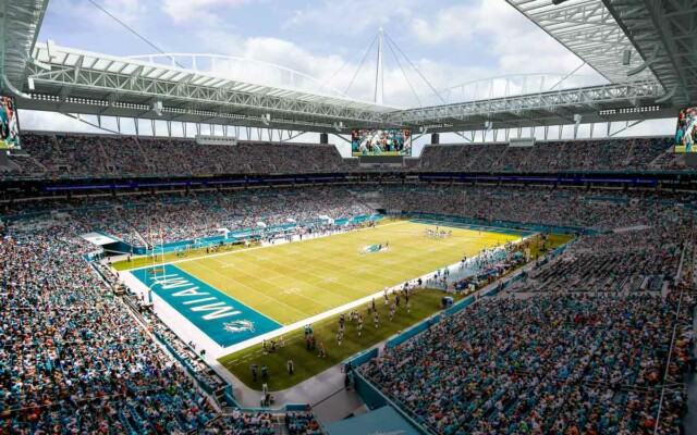 Hard Rock Stadium - o estádio da Copa do Mundo em Miami