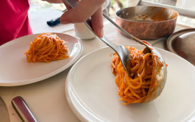 Azzurro em onde comer eme em Aruba