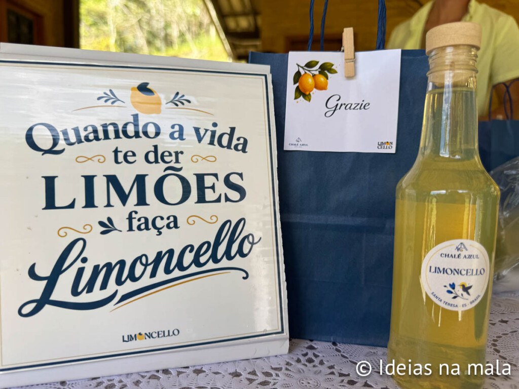 experiência do Limoncello em Santa Teresa no ES