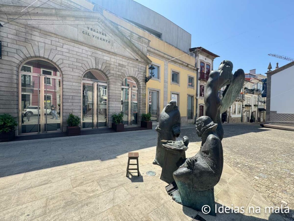 O lugar dos Poetas no Theatro Gil Vicente em Barcelos em Portugal