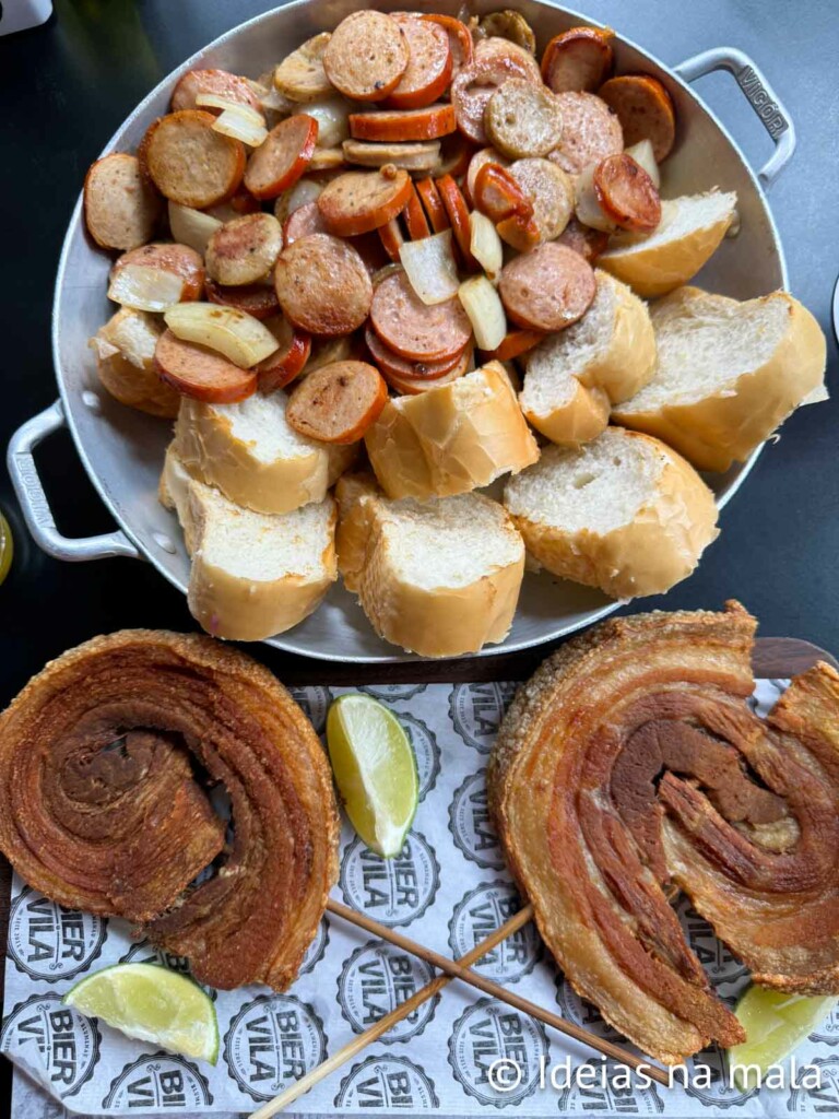 onde comer na vila germânica em Blumenau
