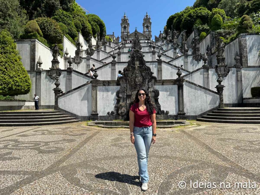 como chegar no Santuário do Bom Jesus do Monte em Braga