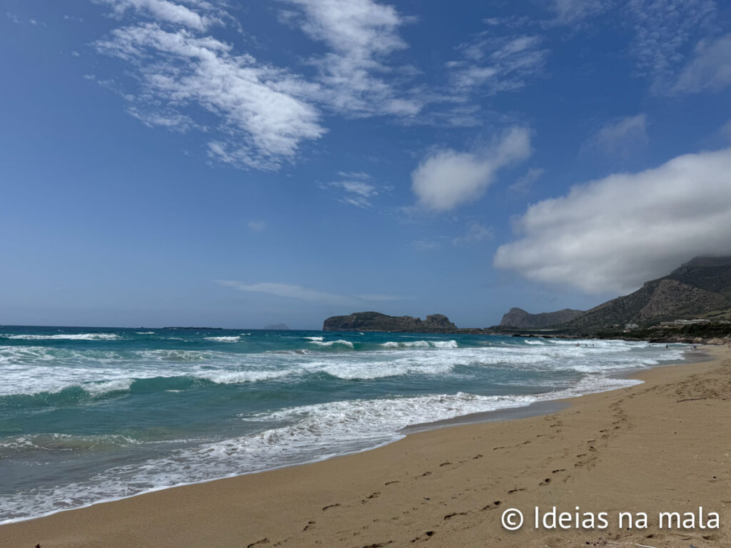 melhores praias em Chania em Creta