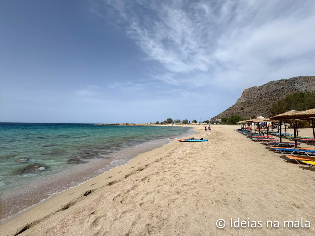 melhores praias pra ir em Creta na Grécia