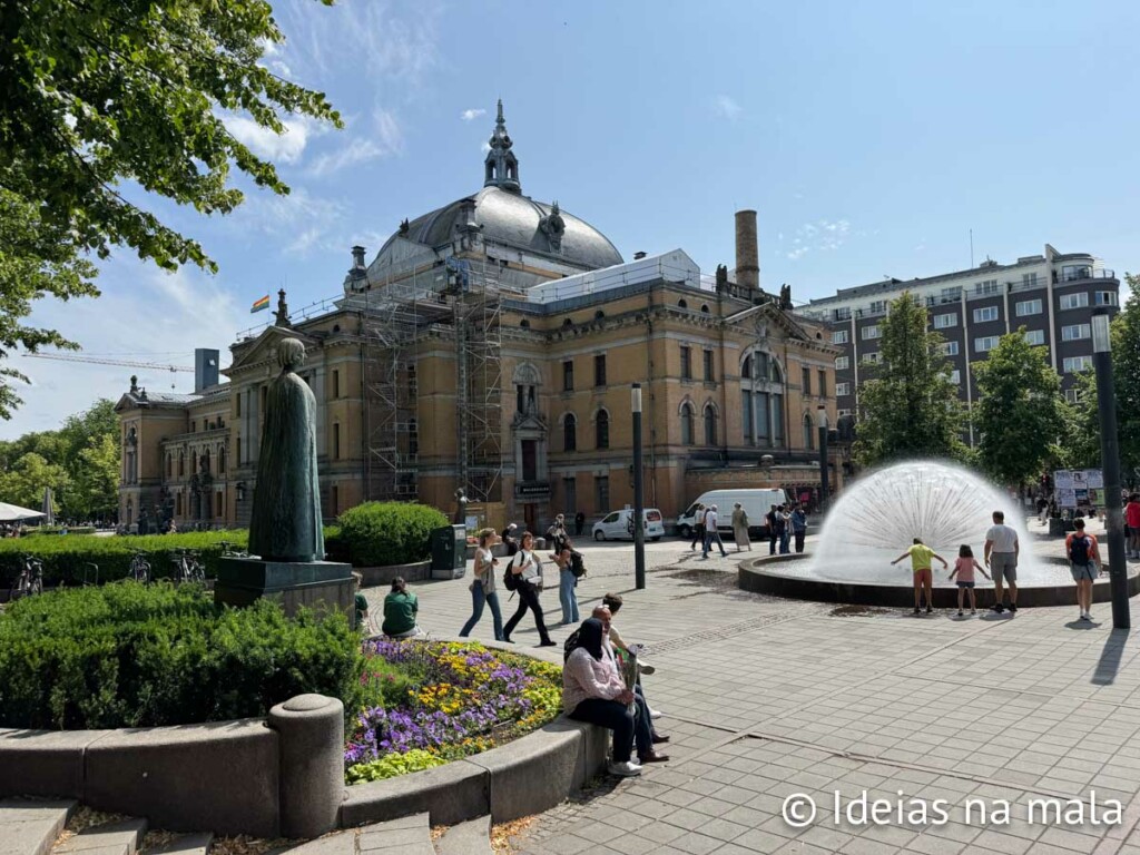 Karl Johans gate, a rua principal de Oslo