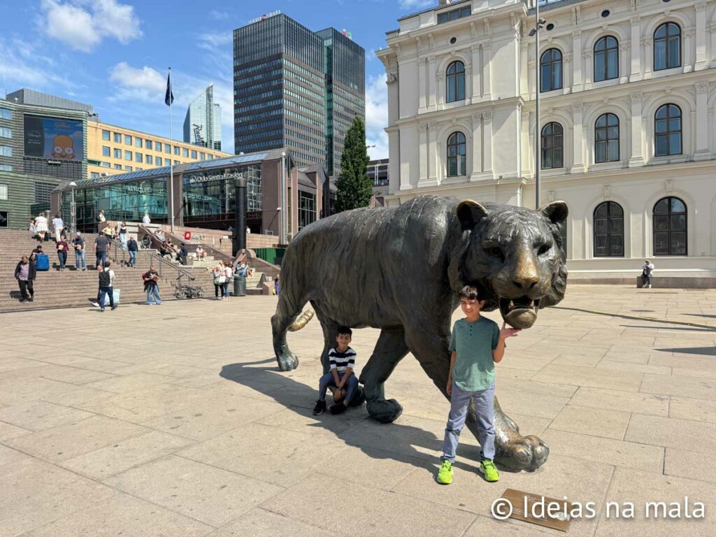 Tigerstaden no centro de Oslo na Noruega