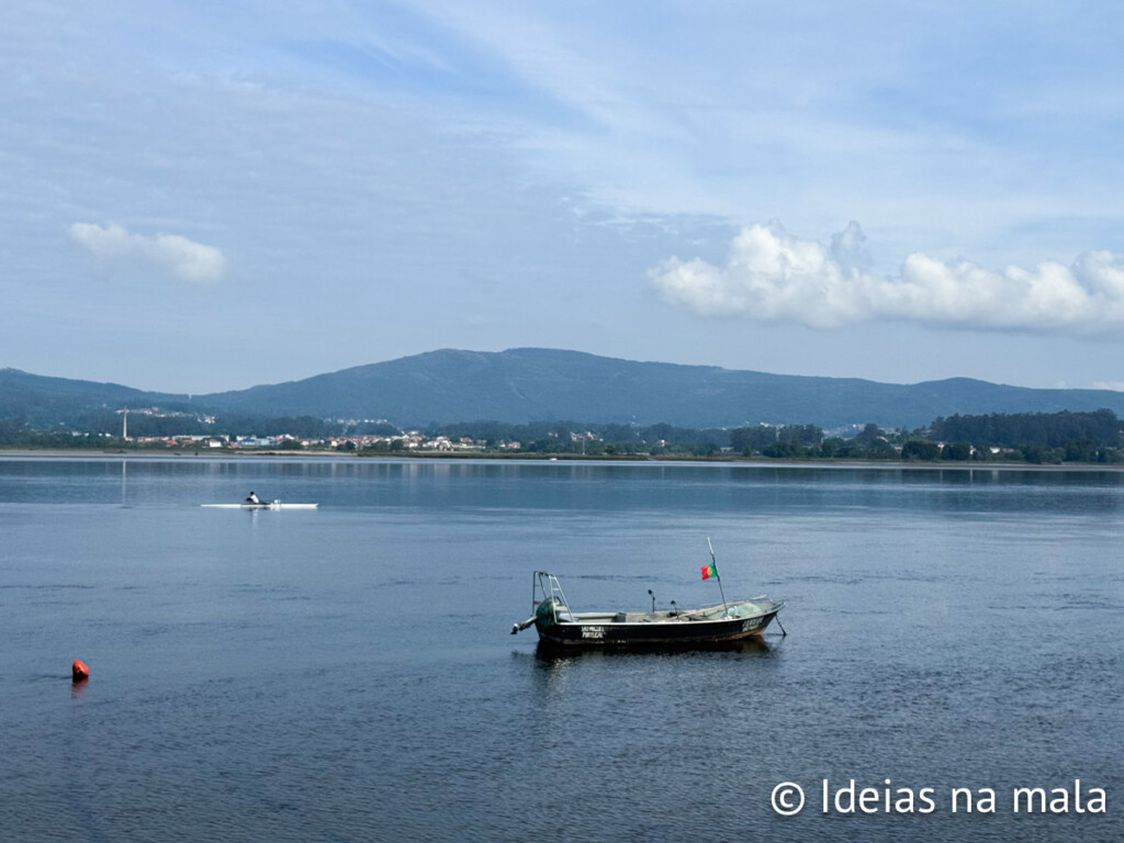 Cais de São Bento em Seixas em Portugal