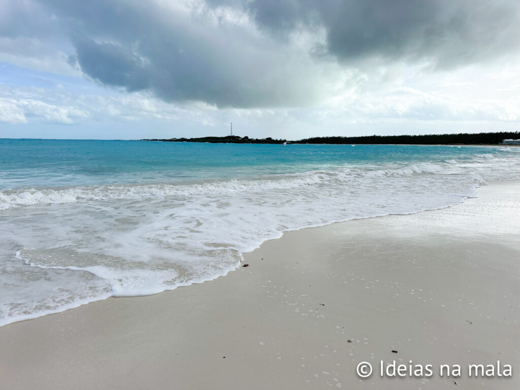 praias em exuma com crianças