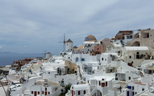 lua de mel em Santorini