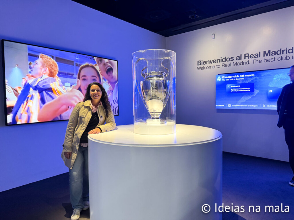 como é o tour no estádio do real madrid