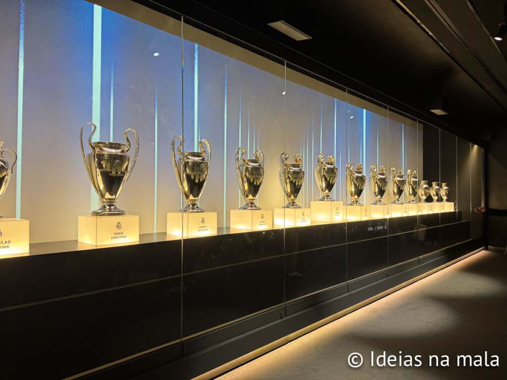 visita ao estádio do Real Madrid