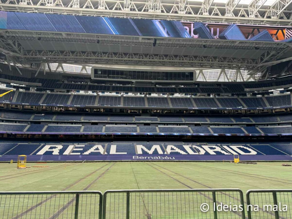 como é a visita ao santiago bernabéu?