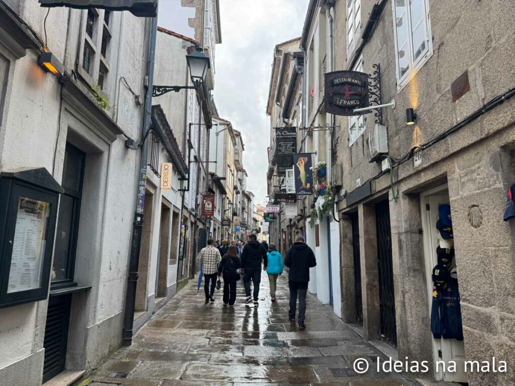 roteiro 1 dia em Santiago de compostela