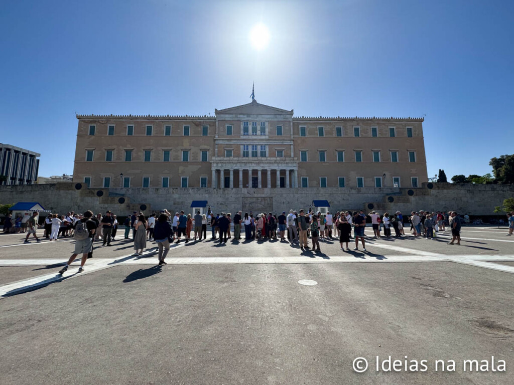 Parlamento Helênico em Atenas na Grécia