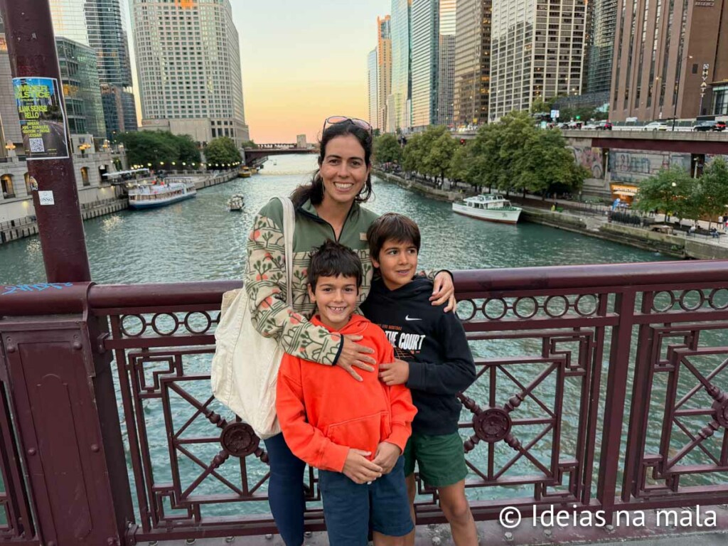 Chicago no Pôr do sol