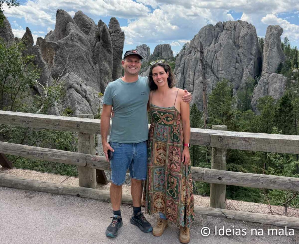 As Needles - ou agulhas - no Custer State Park na Dakota do Sul