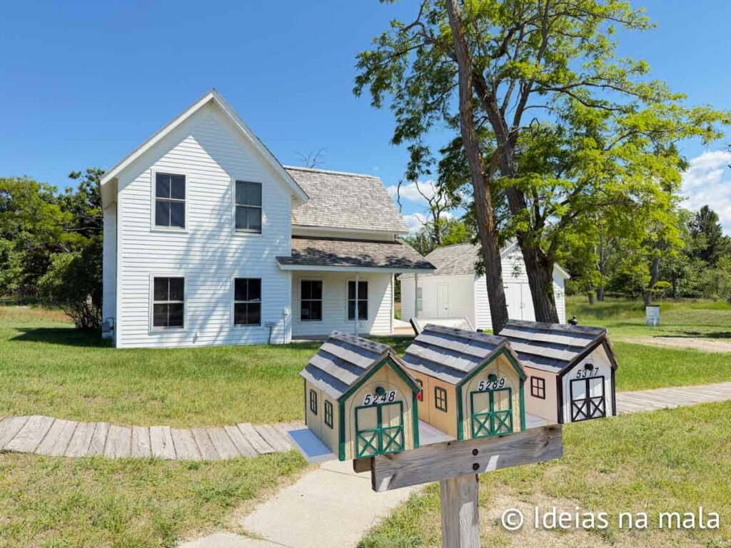 Parte histórica em Glen Haven Michigan