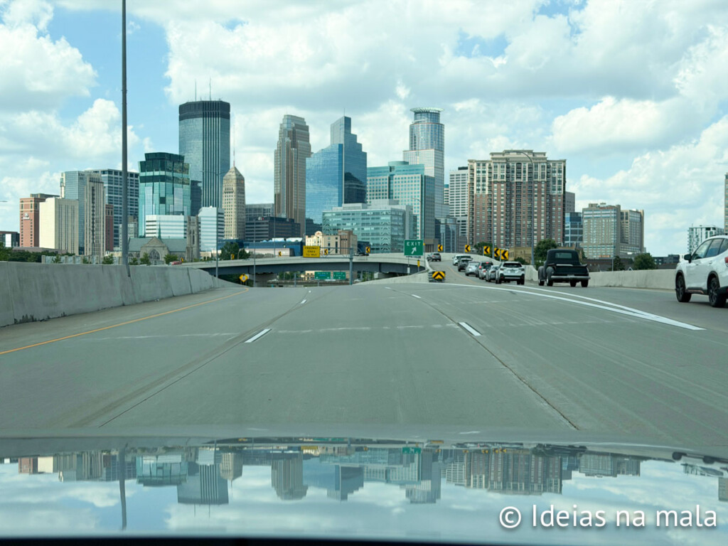 Chegando em Minneapolis