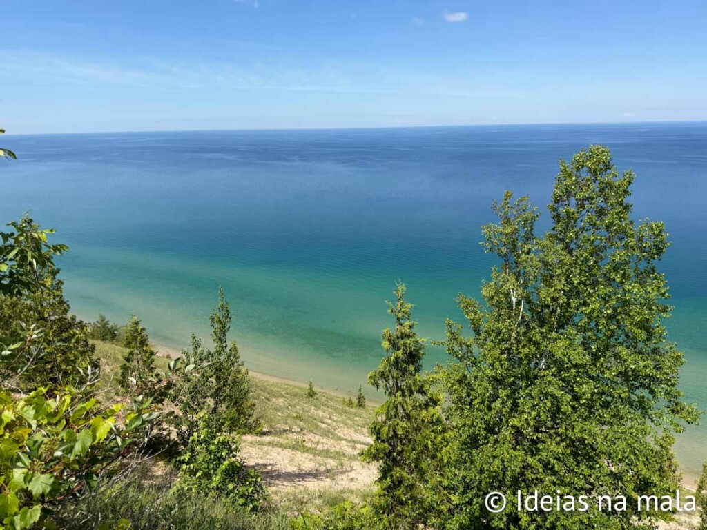 Sleeping Bear Sand Dunes no Michigan