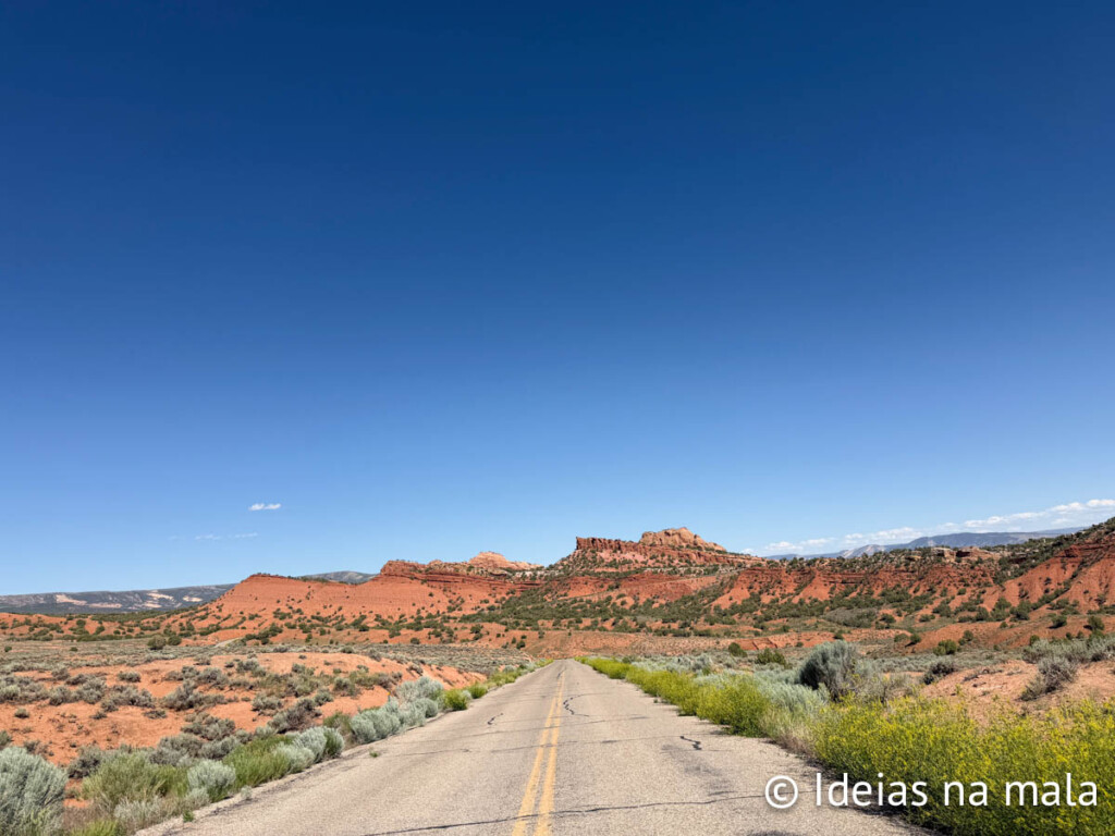 Estrada em Vernal - Utah