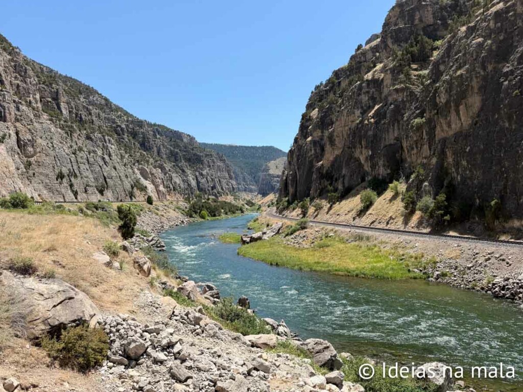 Wind Canyon no Wyoming