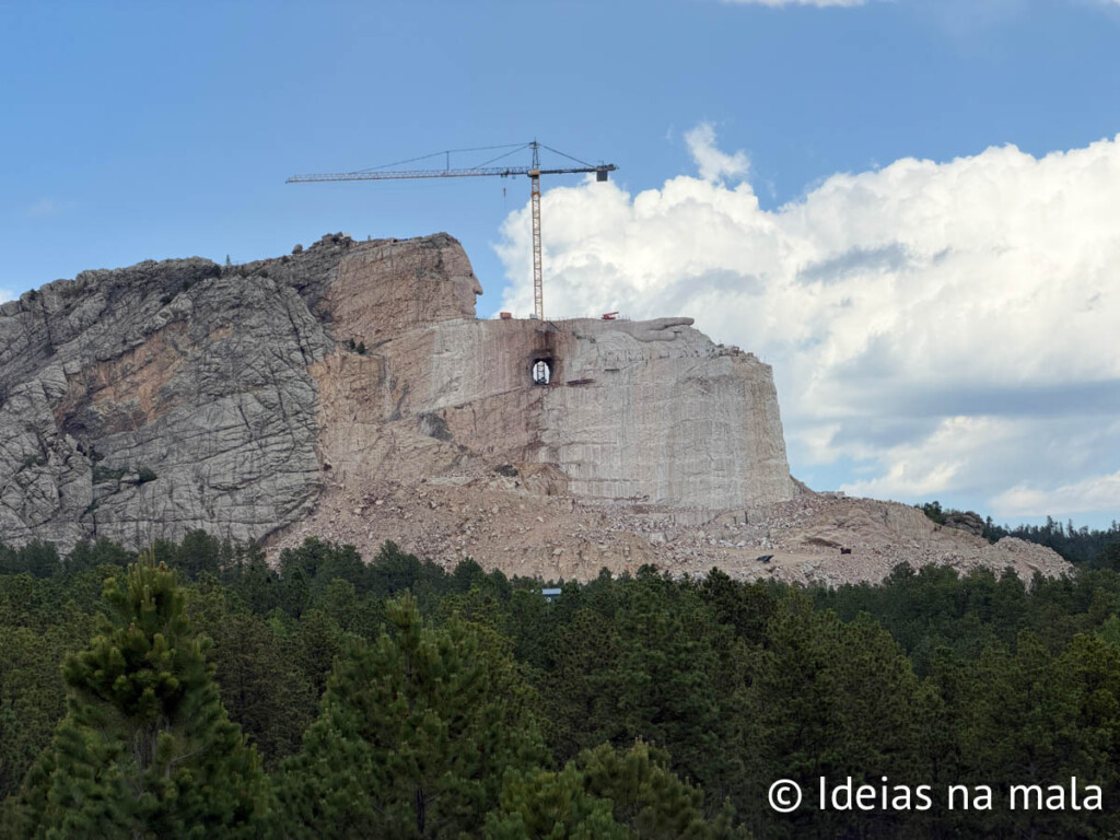 Crazy Horse Memorial na Dakota do Sul