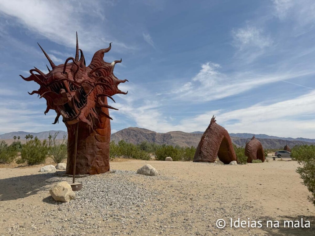 roteiro no Anza-Borrego Desert State Park