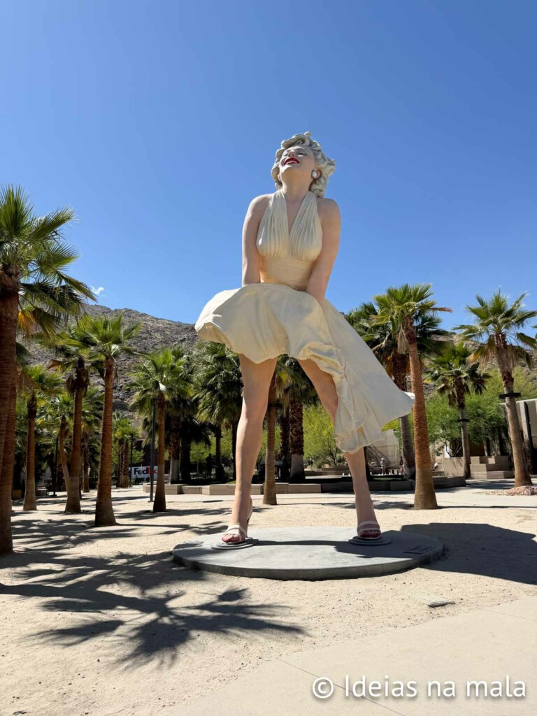 Forever Marilyn em Palm springs que fazer