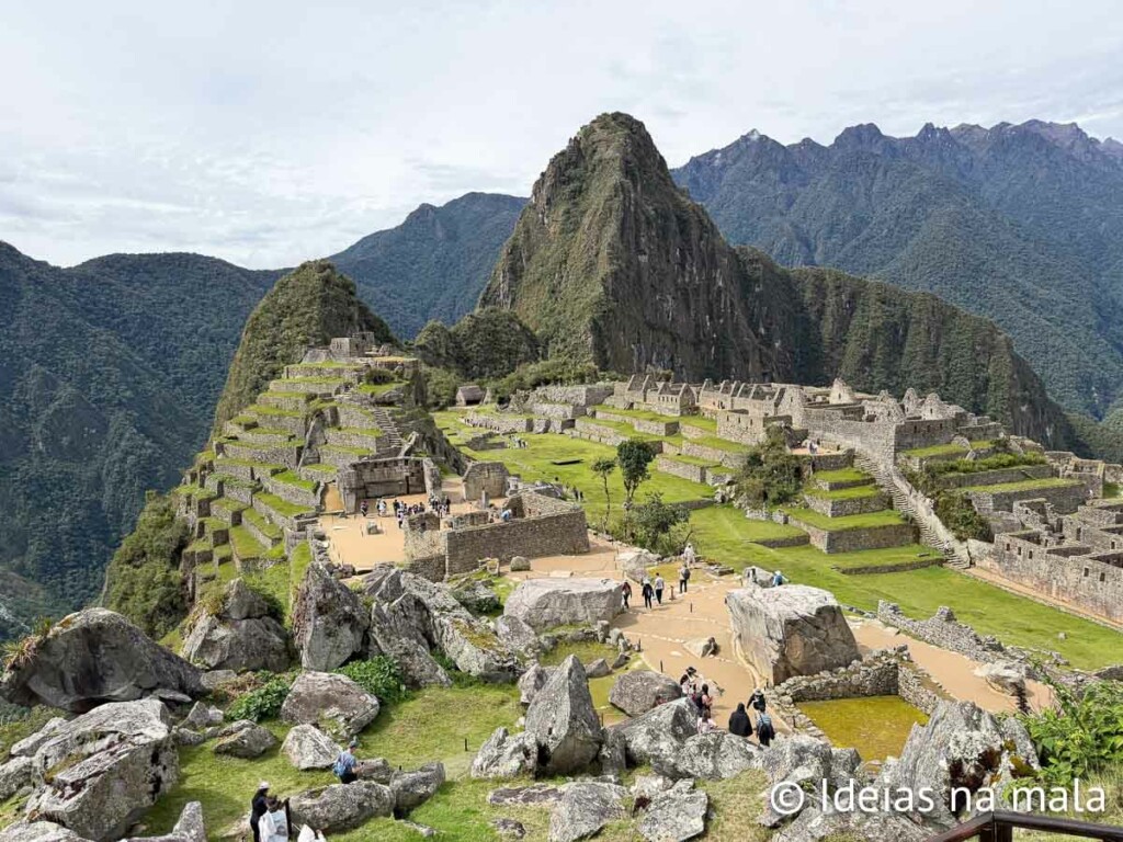 Como é a visita a Machu Picchu