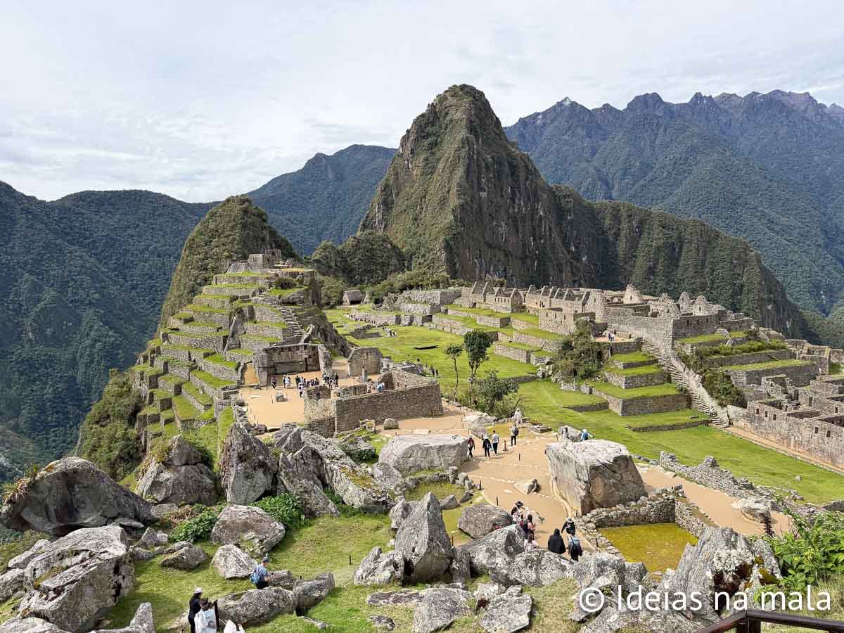Como é a visita a Machu Picchu